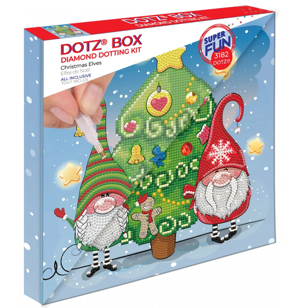 Christmas Elves -Dotz Box