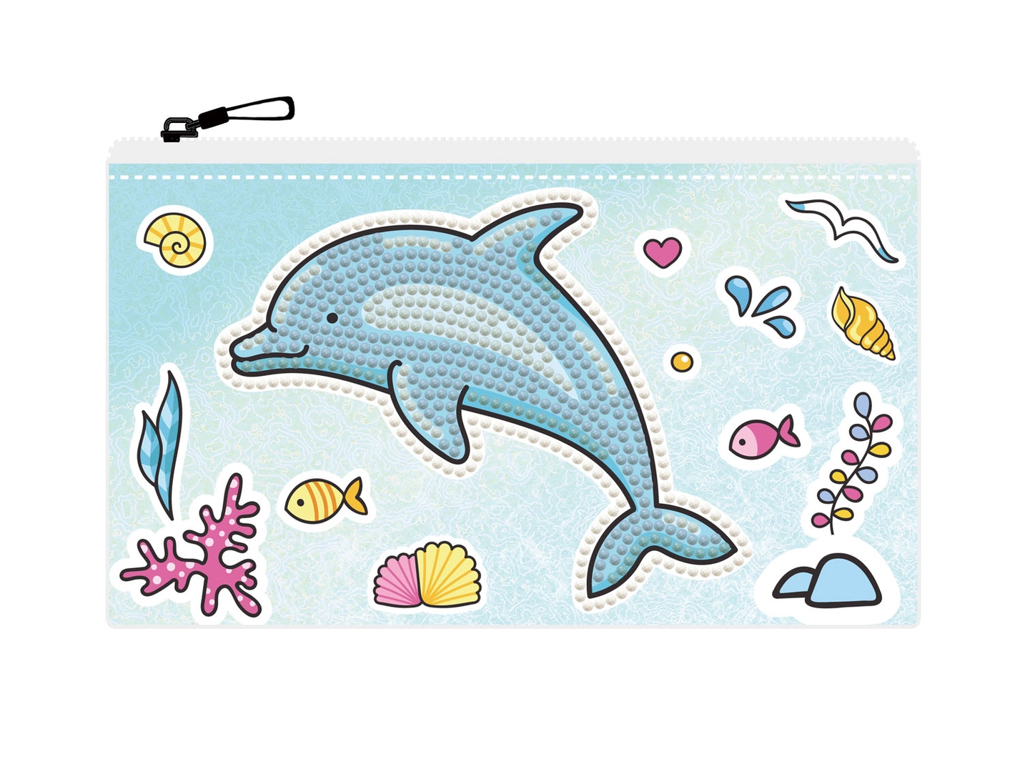 Dolphin-Zipper Pouch