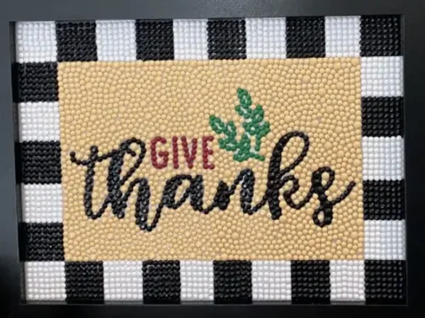 Give Thanks-Framed Kit