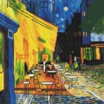 Cafe Terrace at Night-Square Drills
