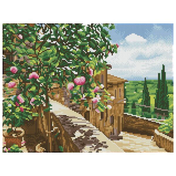 Tuscan Villa-PreFramed-Square