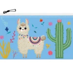 Llama Party Zipper Pouch