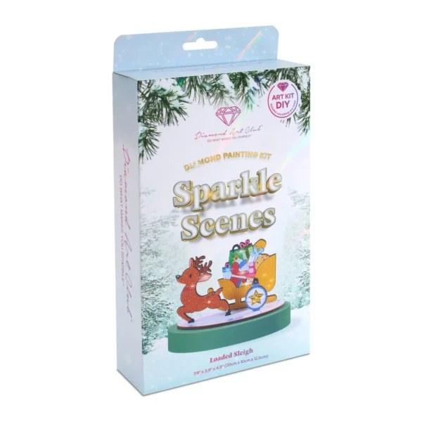 Loaded Sleigh - Sparkle Scenes