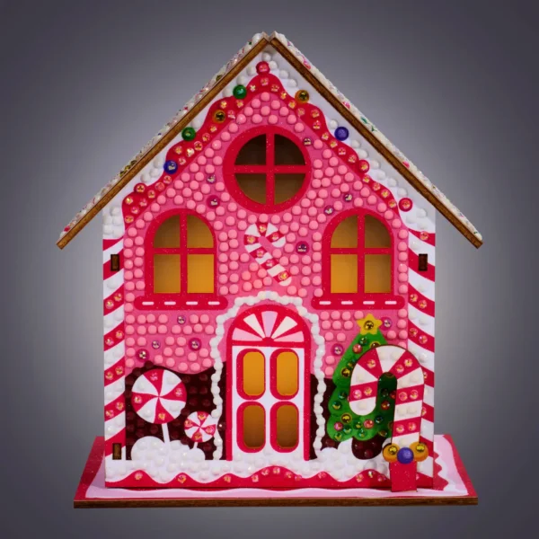 Candy Cane - Gem House - Lights Up