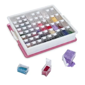 54 Container Diamond Storage Organizer