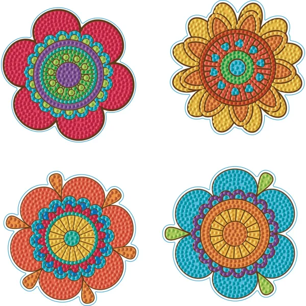 Hippy Brights - Coaster Kit - 4 Pieces