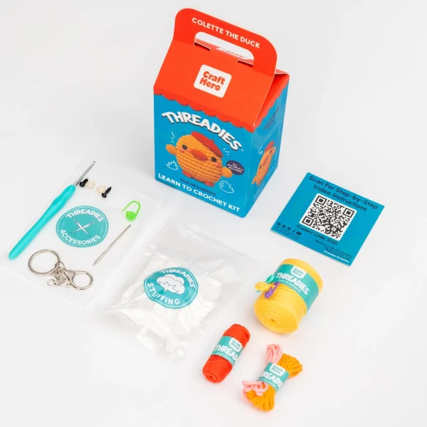 Colette the Duck - Crochet Kit